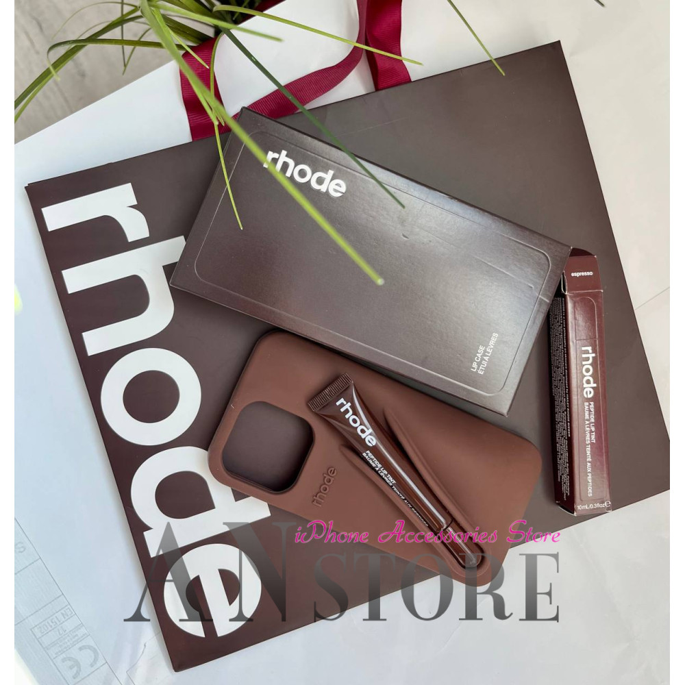 Чохол Rhode Fall Lip Case Espresso на айфон 12 про